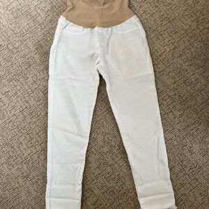 Joe's Jeans Maternity Women's Skinny Jeans in Crisp White